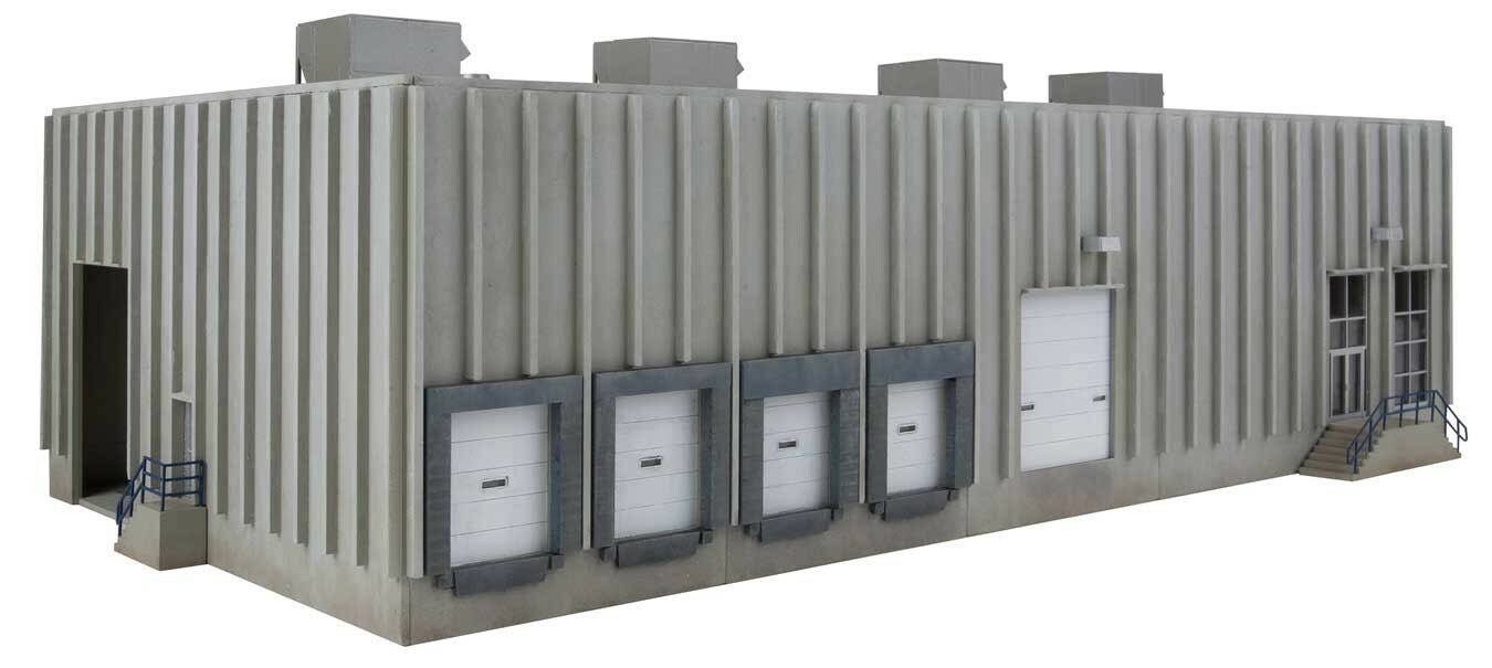 Walthers 933-4105 HO Modern Concrete Grocery Warehouse Kit - Image 2